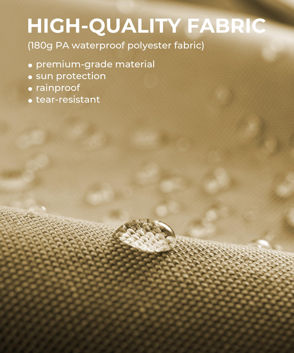 KYBOLT 12x20 Ft Modern Aluminum Pergola, Outdoor Pergola with Adjustable Canopy, Stable 4-Sided Base, Aluminum Gazebos for Backyard, Deck, Lawn - Khaki KYBOLT