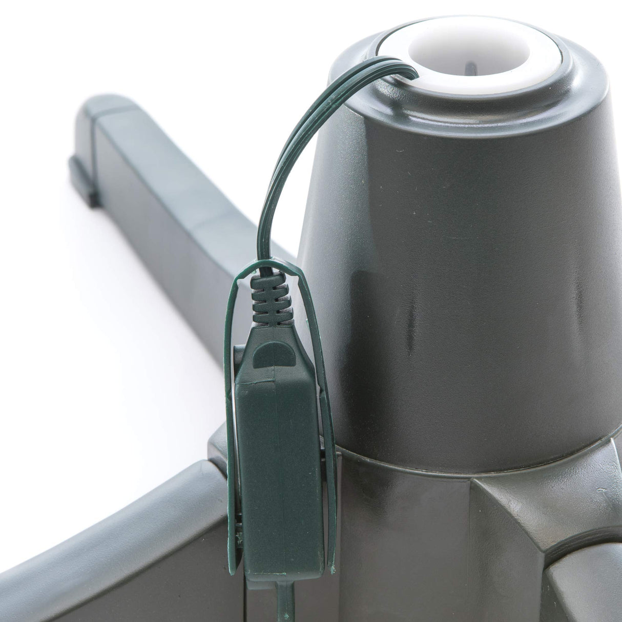 Vickerman 24" Electric Rotating Christmas Tree Stand - Seasonal Indoor Decor - Convenient On/Off Step Switch - 360-degree Revolution Vickerman