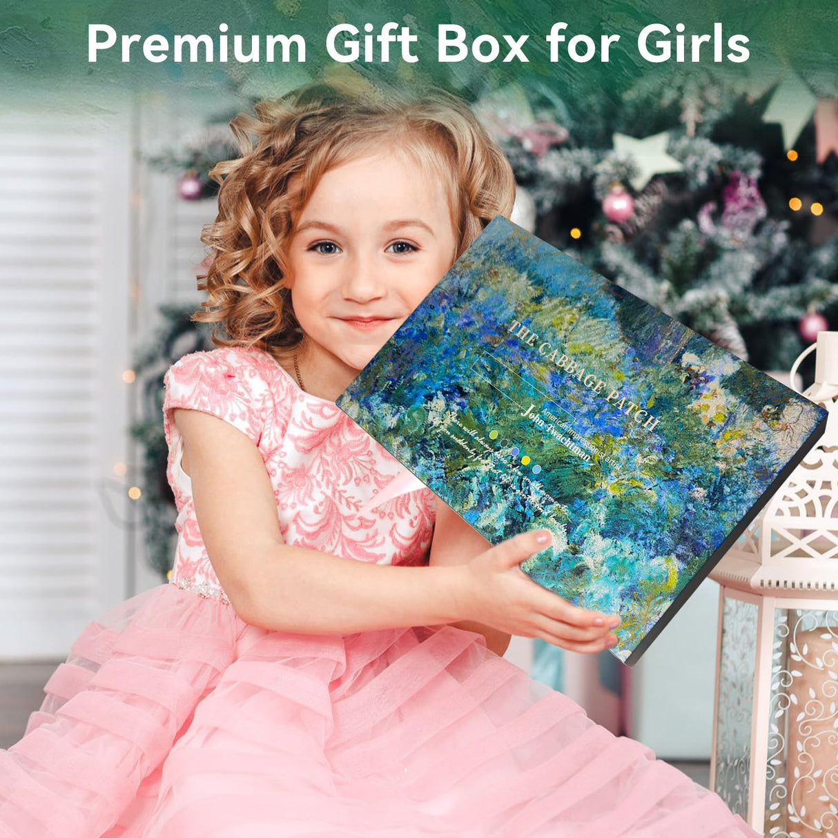 PANZIYU Charming Oil Painting DIY Journal Kit, Scrapbook Kit for Girls Ages 8-14,Journaling Art Crafts for Women, Scrapbooking Supplies,Stationary Set for Teens - The Cabbage Patch PANZIYU