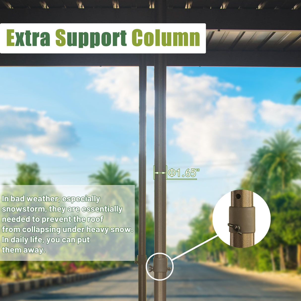 Domi 10’ x 12’ Sunroom, All-Season Wall Mounted Gazebo Solarium with Front Door, Side Entrance, Galvanized Steel Sloping Roof, PVC Screen, Outdoor Permanent Sun Room Lean to Gazebo for Deck Patio domi outdoor living