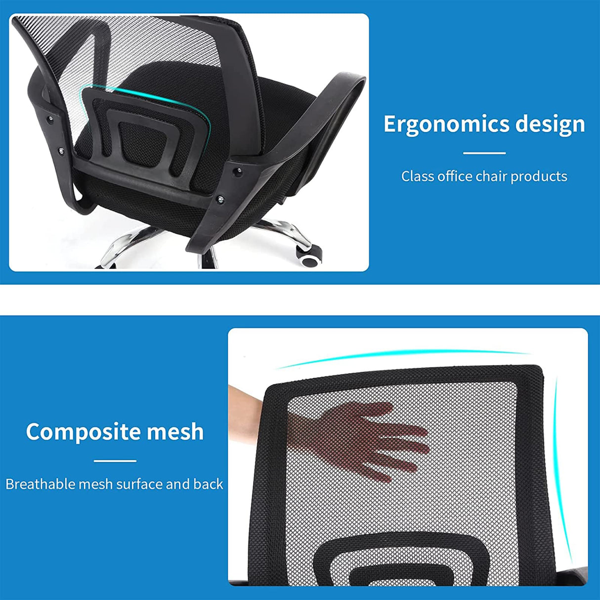 Bonzy Home 8ft Conference Tables Chair Set, 94.4"x47.2"x29.5" Table & 10pcs Chairs, Office Computer Desk and Chair Set for Meeting Room Office Furniture Set for 10 People Bonzy Home