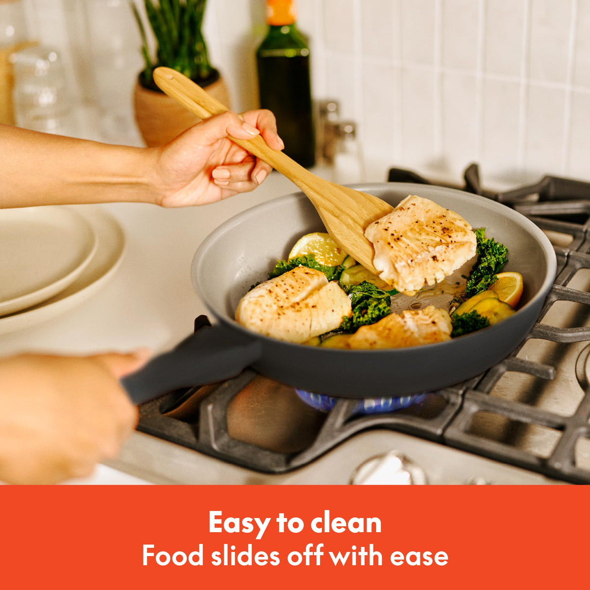 bella 7 Piece Cookware Set with EverGood™ Ceramic Nonstick Coating, Dishwasher Safe Oven Safe, All Stovetops Compatible, Glass Lids with Silicone Rims, Cool Touch Handles, Black BELLA