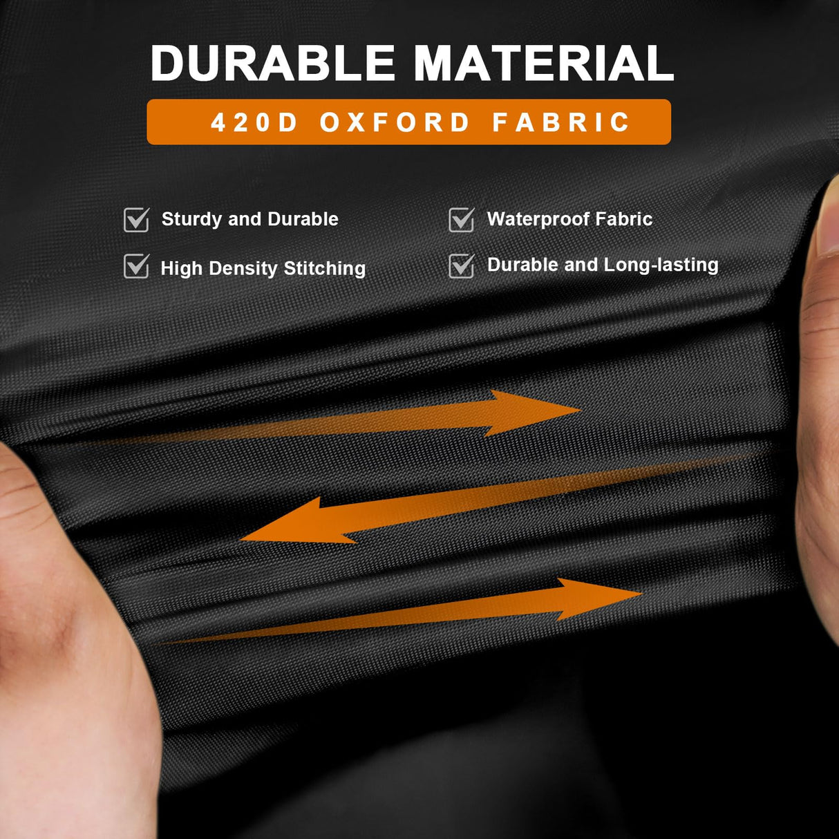 Swing Cover Hanging Porch Swing Cover Waterproof Outdoor Hammock Swing Cover Patio Wooden Yard Swing Chair Cover Replacement 56”Lx32”Wx25”H Black Uthem