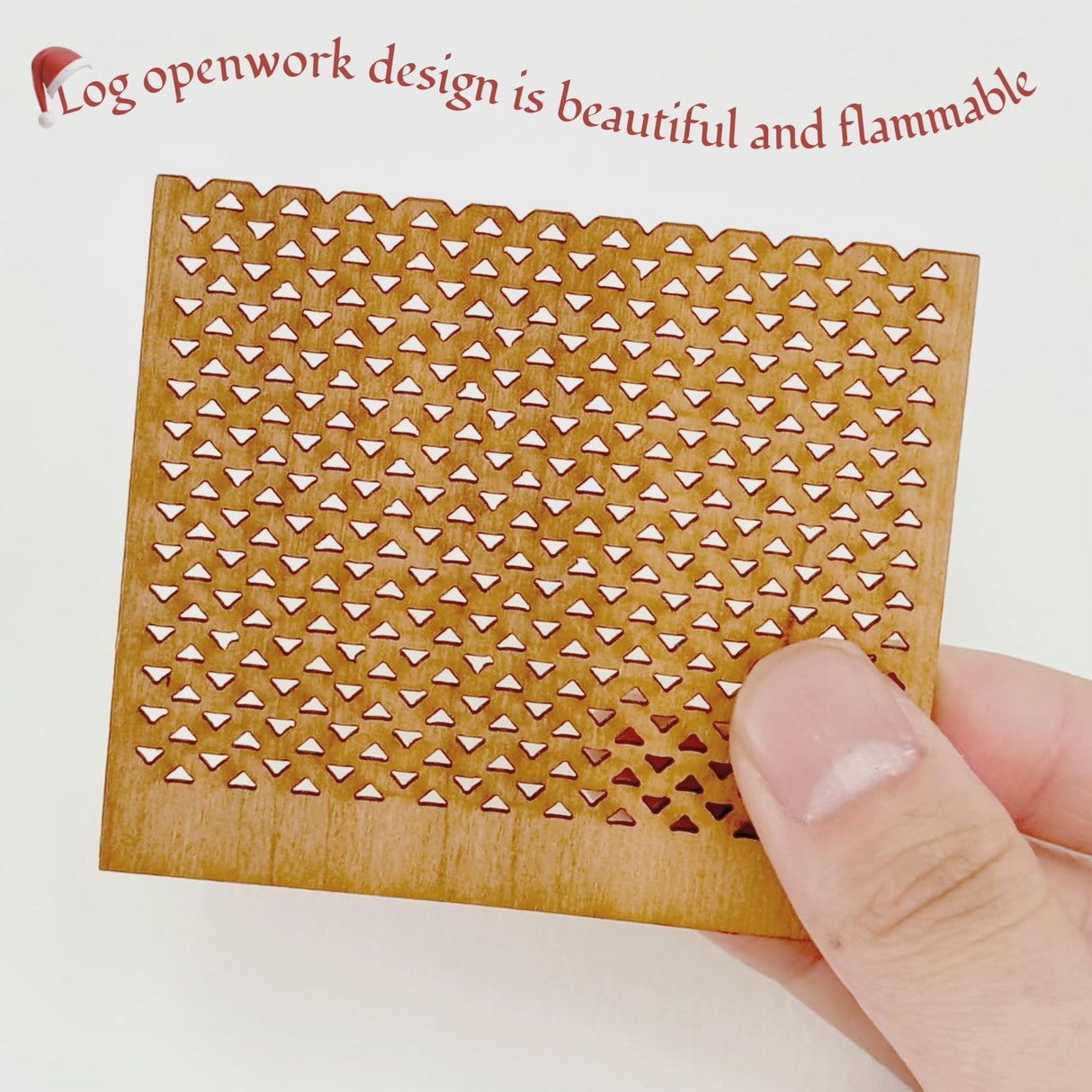 Phinicco 6Pcs 2.75x2.36 Inch Wooden Candle Wicks for DIY Candle Making Craft Wooden Wicks for Candle Making Wood Wick Natural Wood Rectangle Candle Cores for DIY Candles, phi371 Phinicco