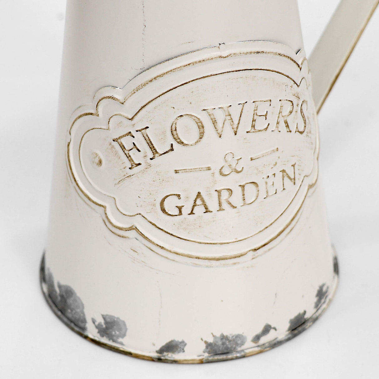 Soyizom Galvanized Metal Pitcher Farmhouse Decor Jugs White Pitcher Vases Flower Jugs Vase Shabby Chic Decor Water Can Milk Jug Rustic Decorations for Home Christmas Wedding,White-Jug/8.9”H-Small Soyizom