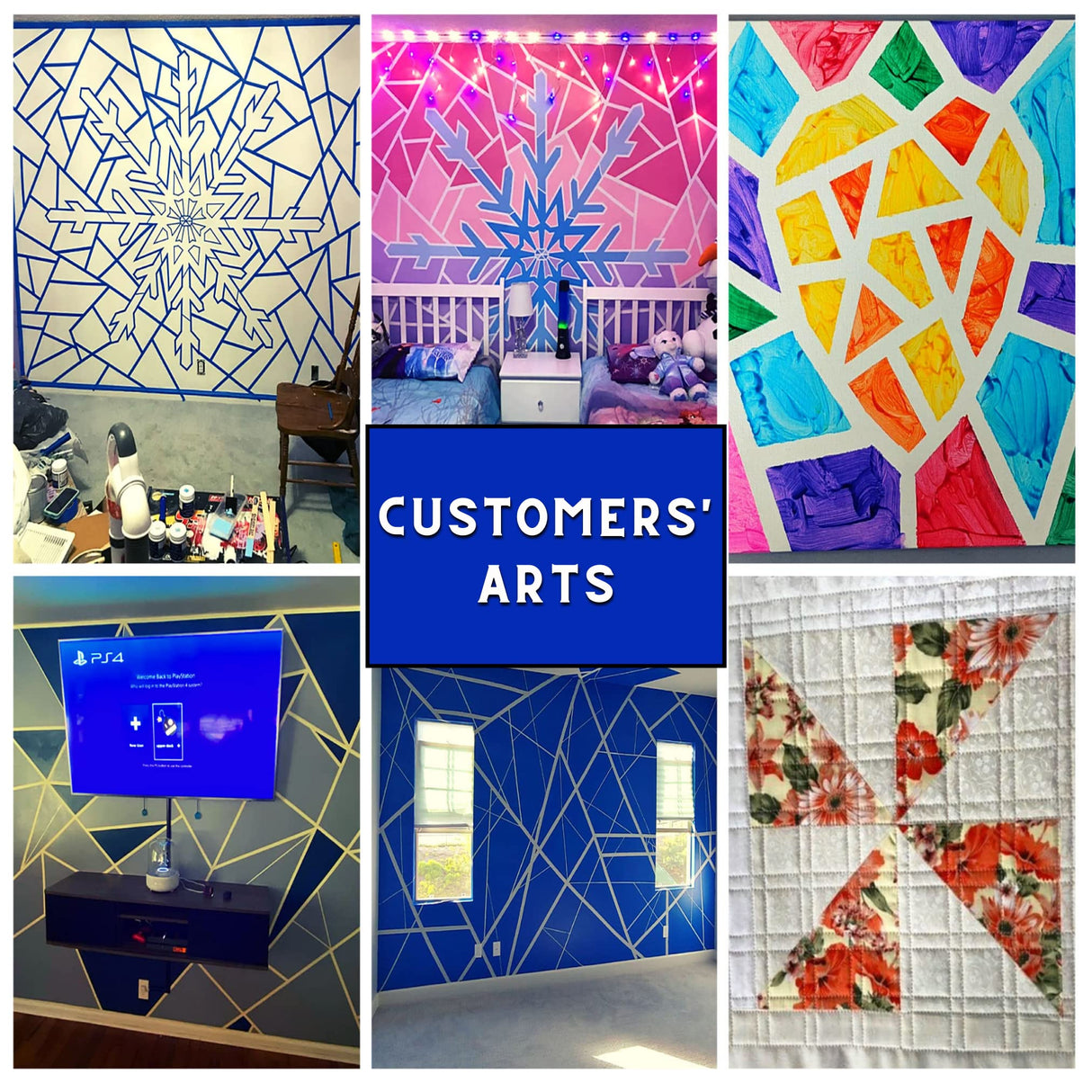 DOAY Blue Painters Tape 4 Inches x 45 Yards - 3D Printing Tape - Multi Surface Use - Single Roll DOAY