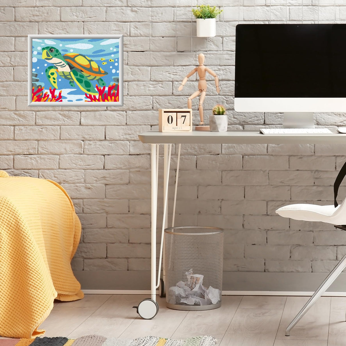 Ravensburger Creart Sea Turtle Paint by Numbers Kit for Children Ravensburger