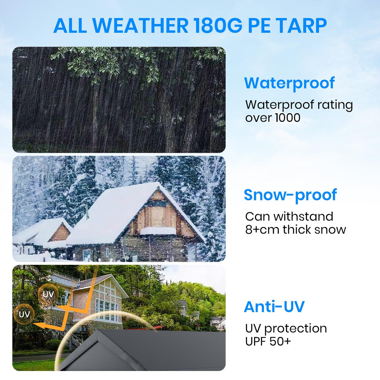 Carport 12x20 FT Heavy Duty,Outdoor Portable Garage with Removable Sidewalls & Doors, Waterproof, UV-Resistant Canopy Shelter for Vehicles, Boats, RVs, Trucks, All-Season Car Port, Gray RICHRYCE