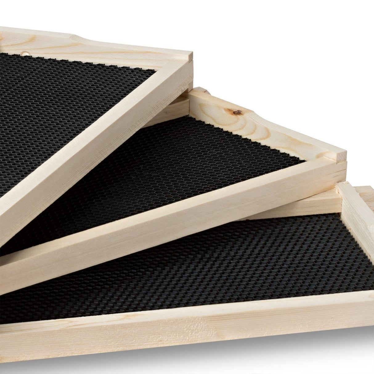 Honey Keeper Beehive 10 Frame Kit Super Box and 10 Deep Frames with Foundations for Langstroth Beekeeping Honey Keeper