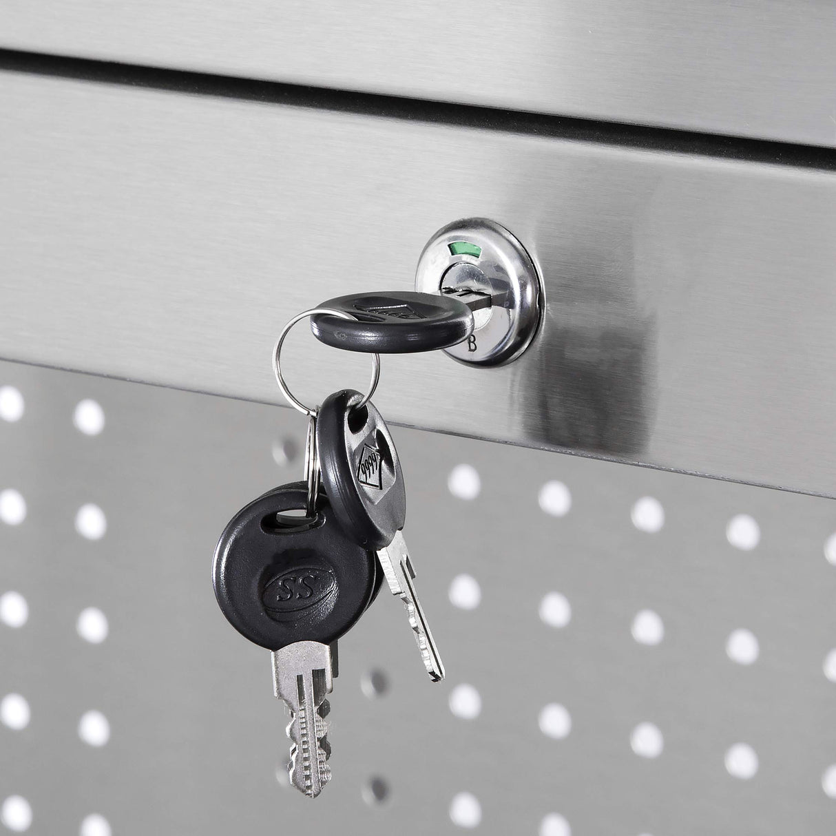 OEM TOOLS OEM24615 72 Inch 11-Drawer Garage Storage Cabinet System, Elite Stainless Steel Rolling Tool Chest, Mobile Workstation Tool Box with Drawers for Garage, Workshop, Or Jobsite OEMTOOLS