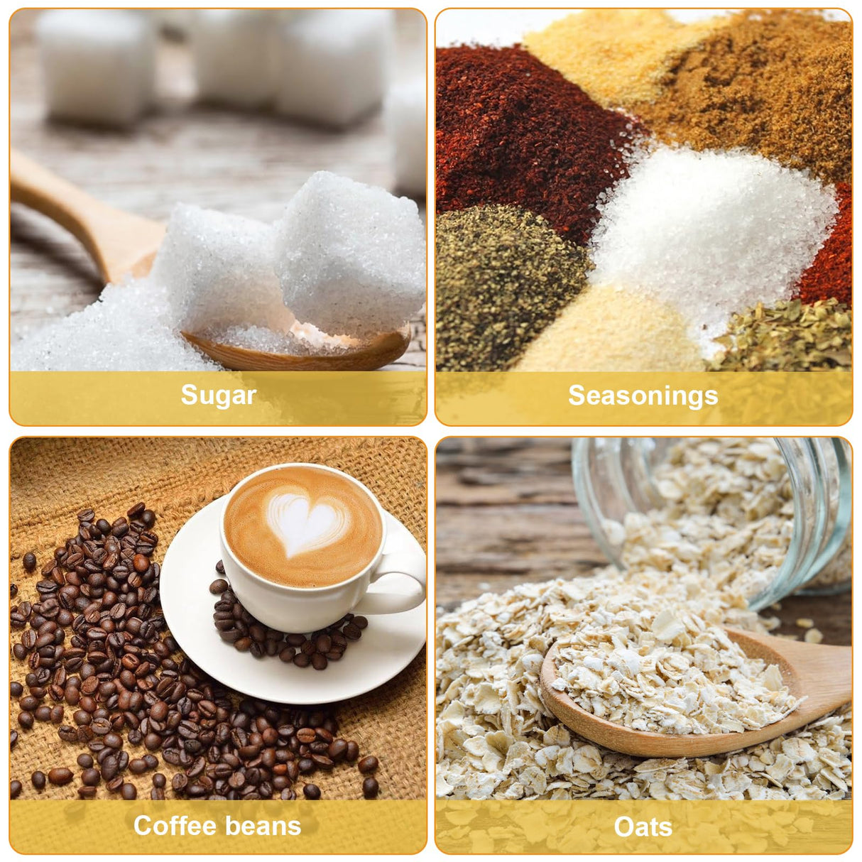 4 Pcs Small Wooden Spoons,3.5 Inch Mini Handmade Bulk Nature Tiny Spoons Little Wooden Teaspoons for Jars Sugar Creamer Honey Spices Salt Kitchen Supplies Qixiang CB