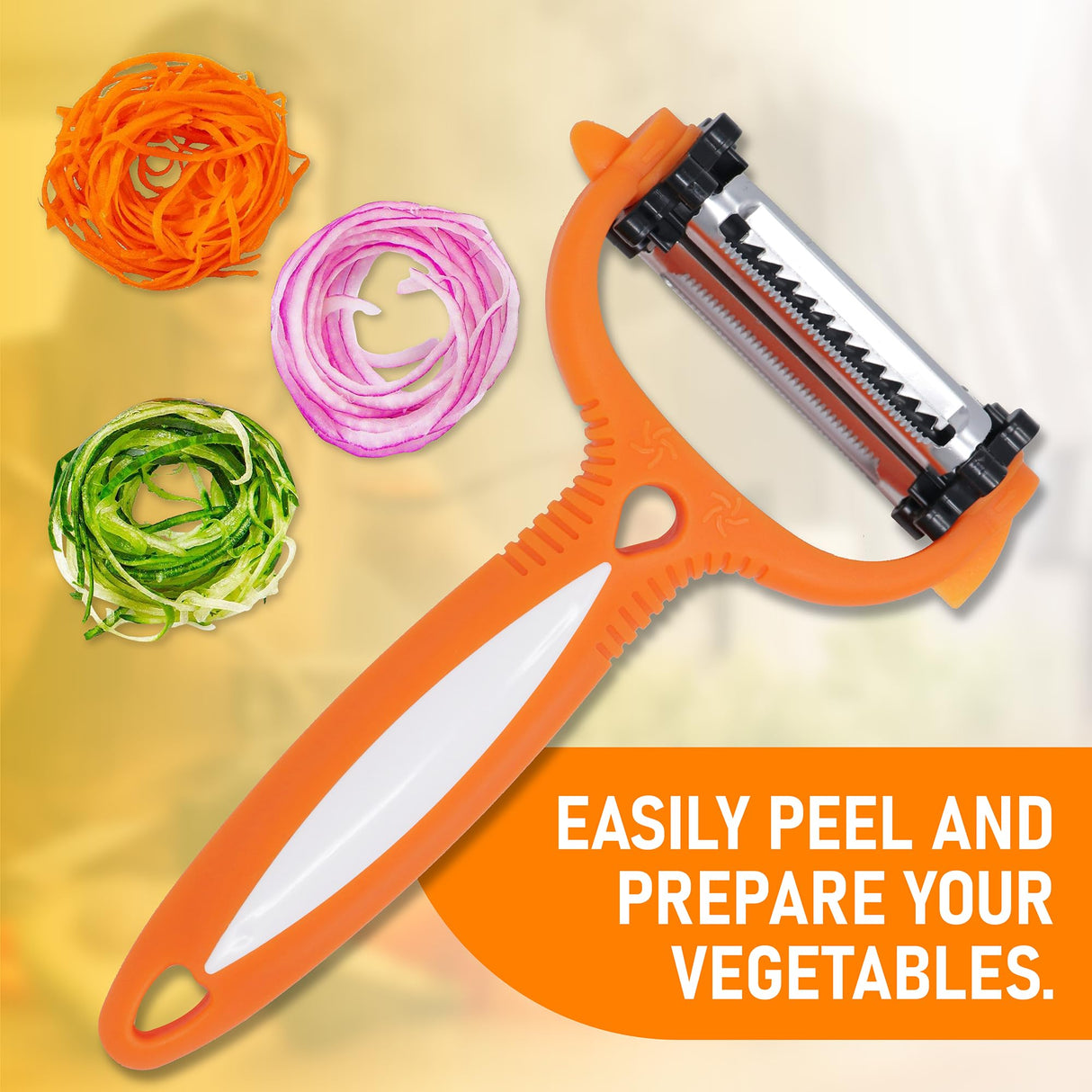 Cook Army Fat Separator with Bottom Release – 4 Cup Gravy Separator for Cooking with Oil Strainer, Kitchen Grease Separator -the perfect Kitchen Gadget plus a 3-1 Multifunctional Vegetable Peeler Cook Army