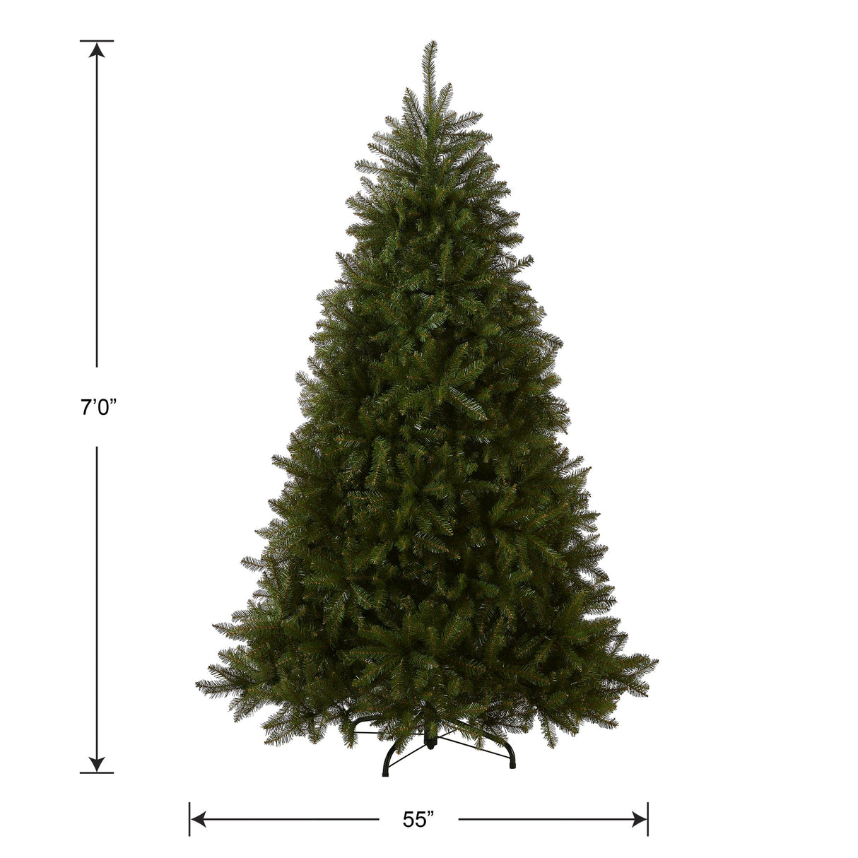 National Tree Company Artificial Christmas Tree | Includes Stand | Dunhill Fir - 7 ft National Tree Company