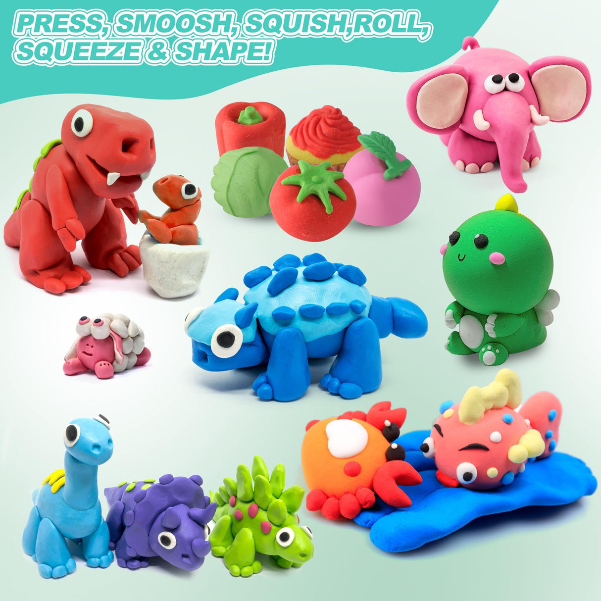 ARTPAR Air Dry Clay for Kids,90 Colors Modeling Model Magic Clay,DIY Molding Clay Starter Kit with Sculpting Tools,Soft and Non-Sticky,Art and Crafts for Boys & Girls 3-12 Years Old. ARTPAR