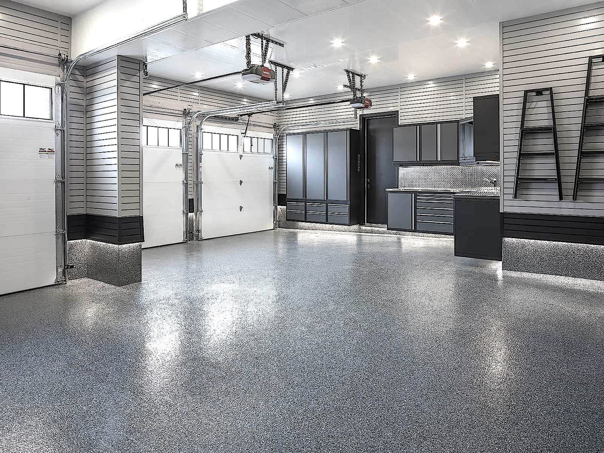 Resins Plus 100% Solids Pigmented Epoxy - 3 Gallon Kit (RS1210) | Dark Grey | Concrete and Cement Sealer | Counter Top Coating | Self Leveling Resin | Abrasion Resistant | Professional Finish Resins Plus