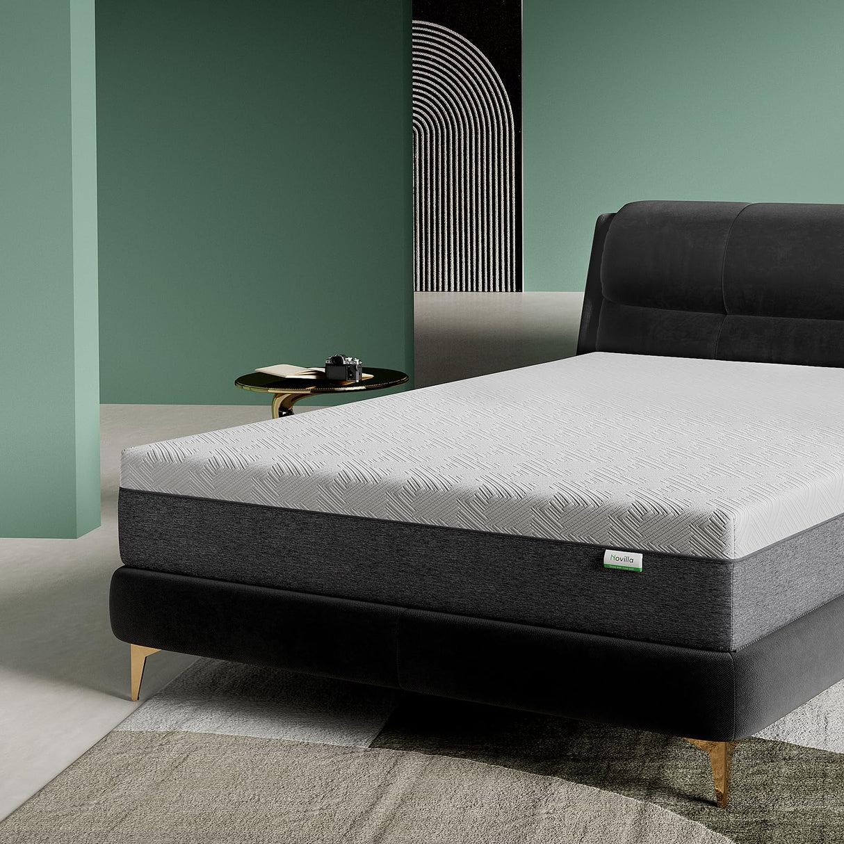 Novilla Full Size Mattress 12 Inch Gel Memory Foam Mattress Full Size for Pressure Relief & Cool Night Sleep Soft Full Mattress in a Box Bliss Novilla