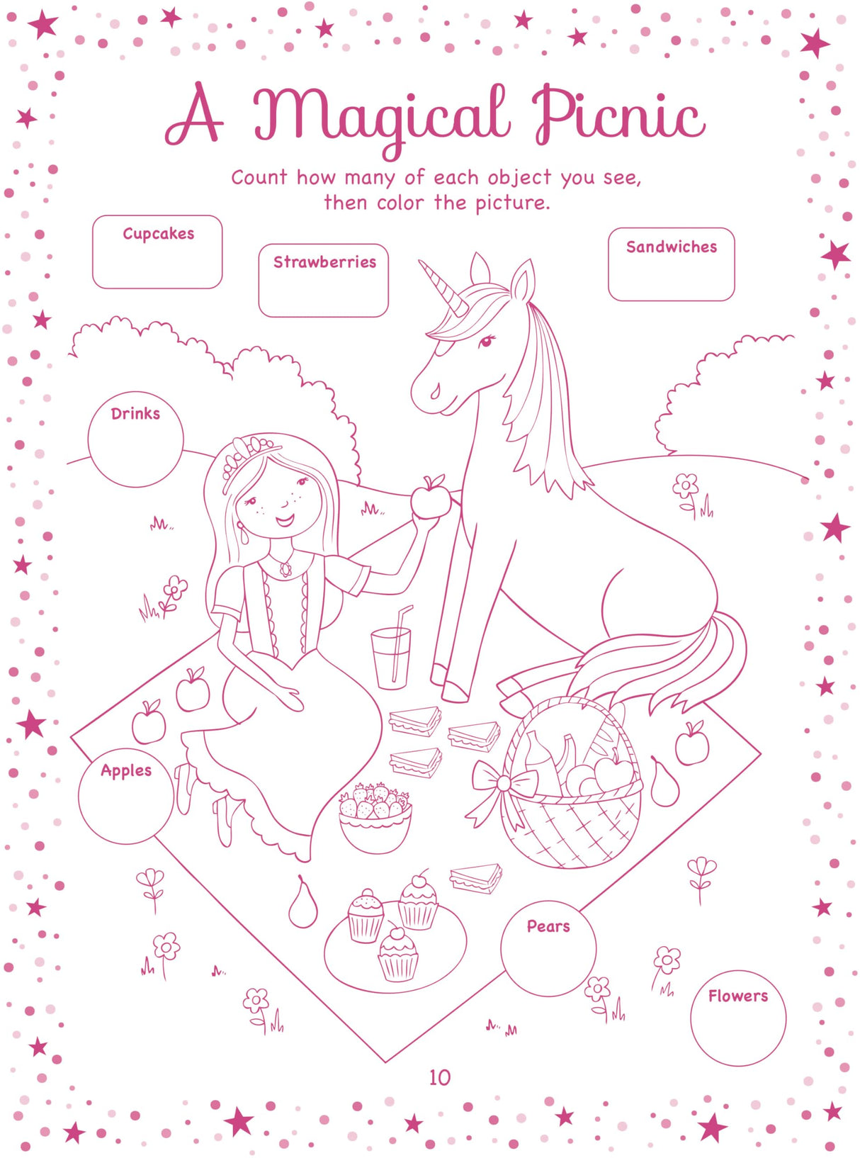 Unicorn Magic Scratch Art Includes Scratch Art Designs, Fun Activities, and 25+ Sparkly Holographic Stickers for Kids Ages 3 and Up Lodi Publishing