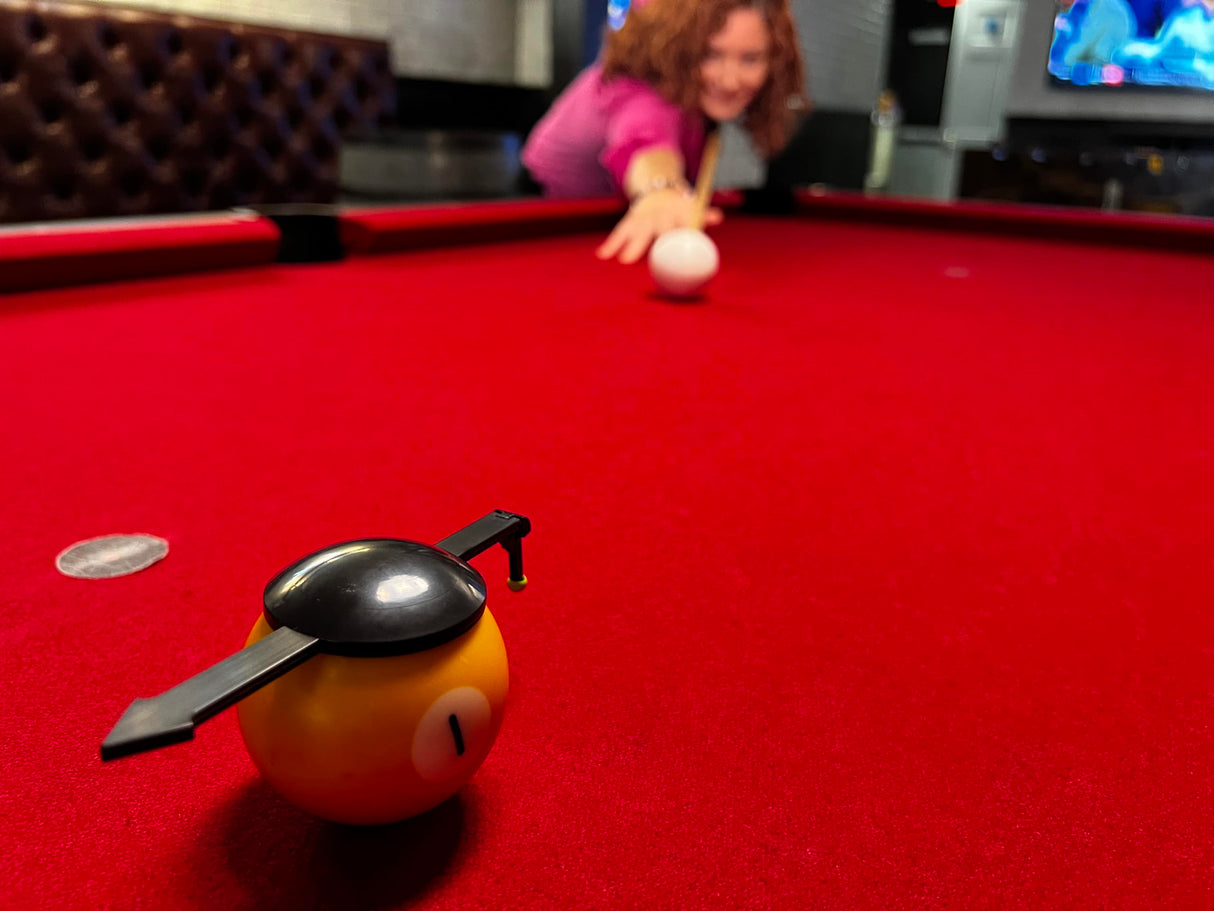 Billiards Angle Trainer - Precision Pool Shot Aiming Aid | Improve Your Pool Skills | Perfect for Beginners & Intermediate Players | USA Made, Veteran-Owned Billiards Angle Trainer