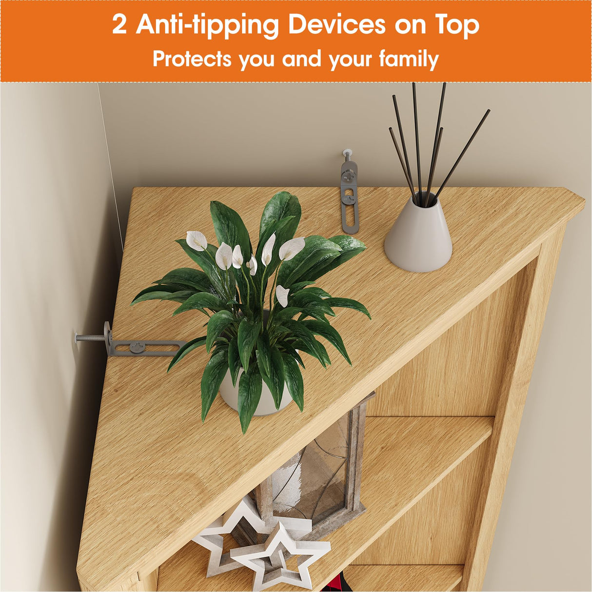 Maupvit 69" Tall Corner Cabinet, Small Slim Corner Bathroom Wall Cabinet, Boho Kitchen Pantry Storage Fluted Cabinet with Door & Adjustable Shelves, for Laundry Room, Living Room Maupvit