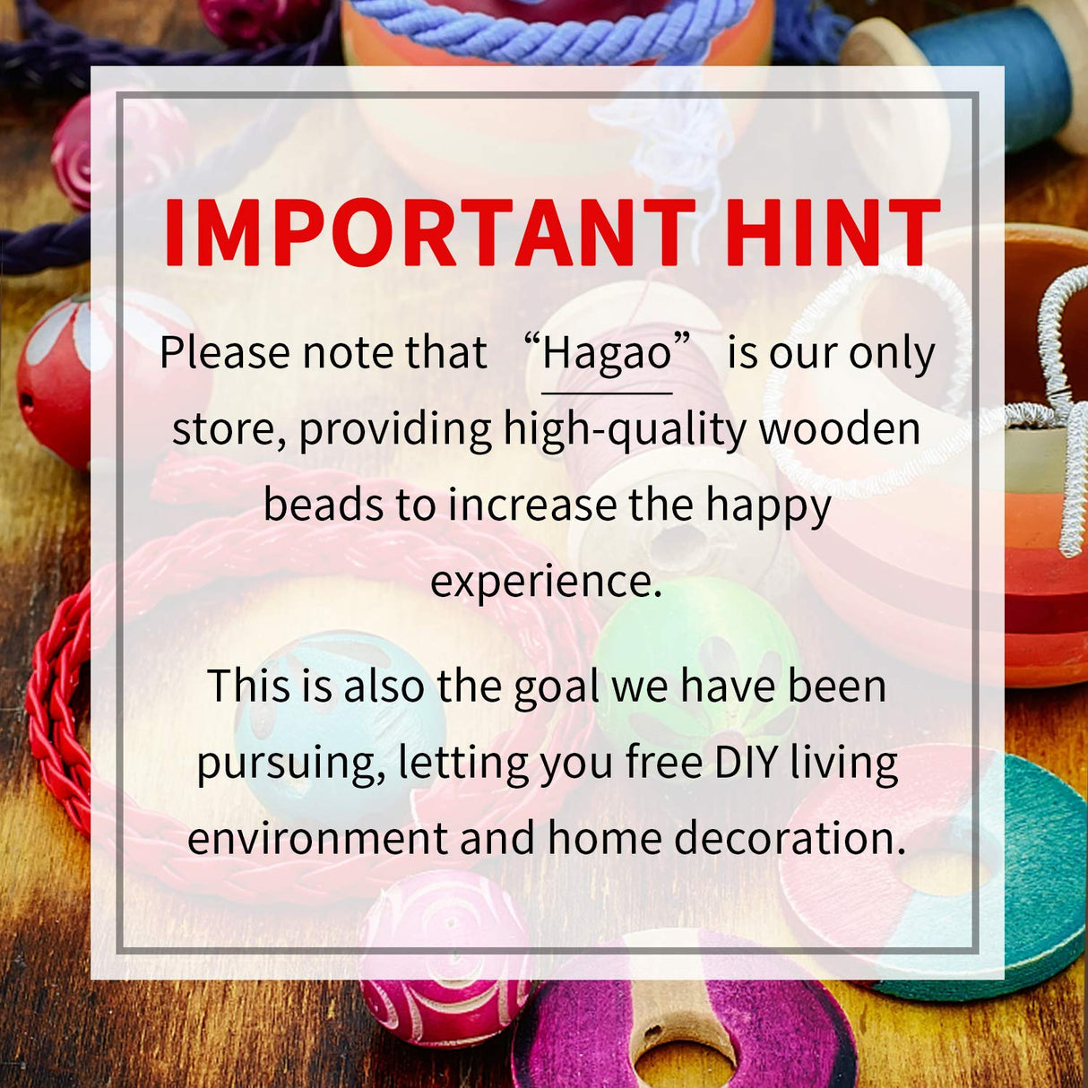 Hagao Natural Wood Beads Round Ball Wooden Loose Beads Unfinished Wood Spacer Beads for Craft-Making 200pcs (16mm) Hagao