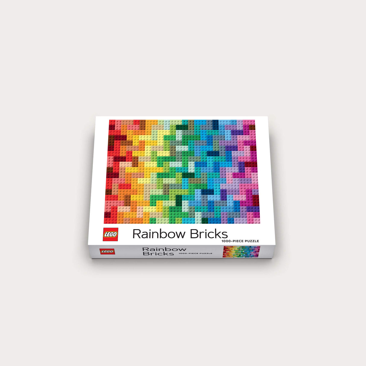 LEGO Rainbow Bricks 1000 Piece Jigsaw Puzzle Chronicle Books