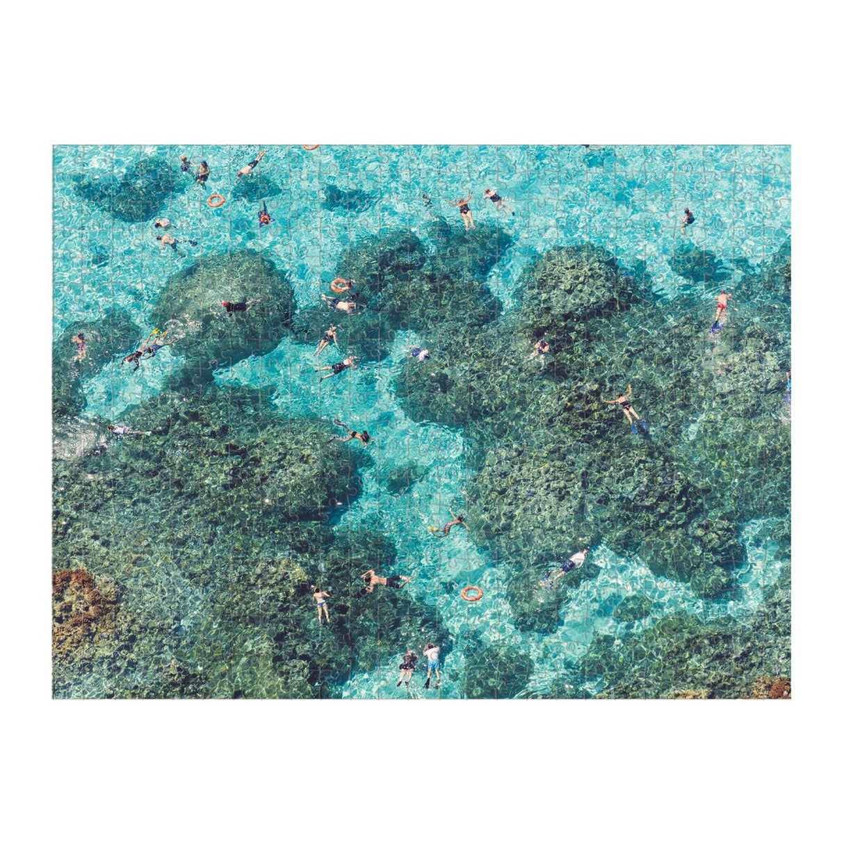 Galison Gray Malin 2-Sided Jigsaw Puzzle, The Beach, 500 Pieces - 24” x 18”, Double-Sided Puzzle with Vibrant Artwork, Perfect for Family Fun, Multicolor (0735357242) Galison