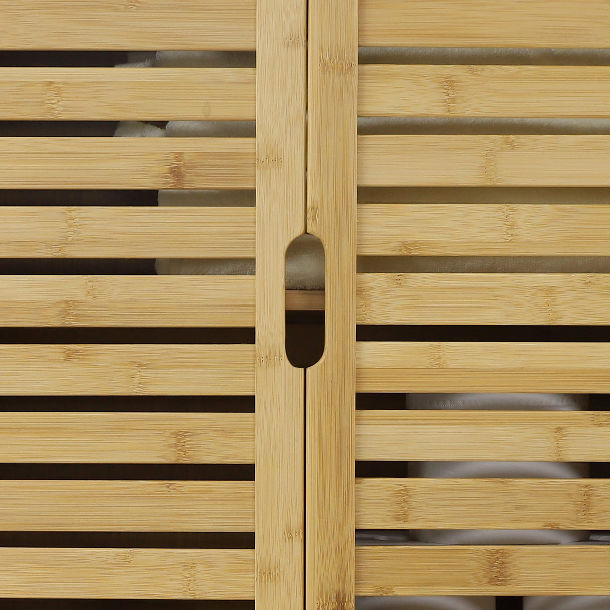 VEIKOUS Bamboo Over The Toilet Storage Cabinet, Bathroom Space Saver, Over The Toilet Rack with Adjustable Shelf, Natural Color VEIKOUS