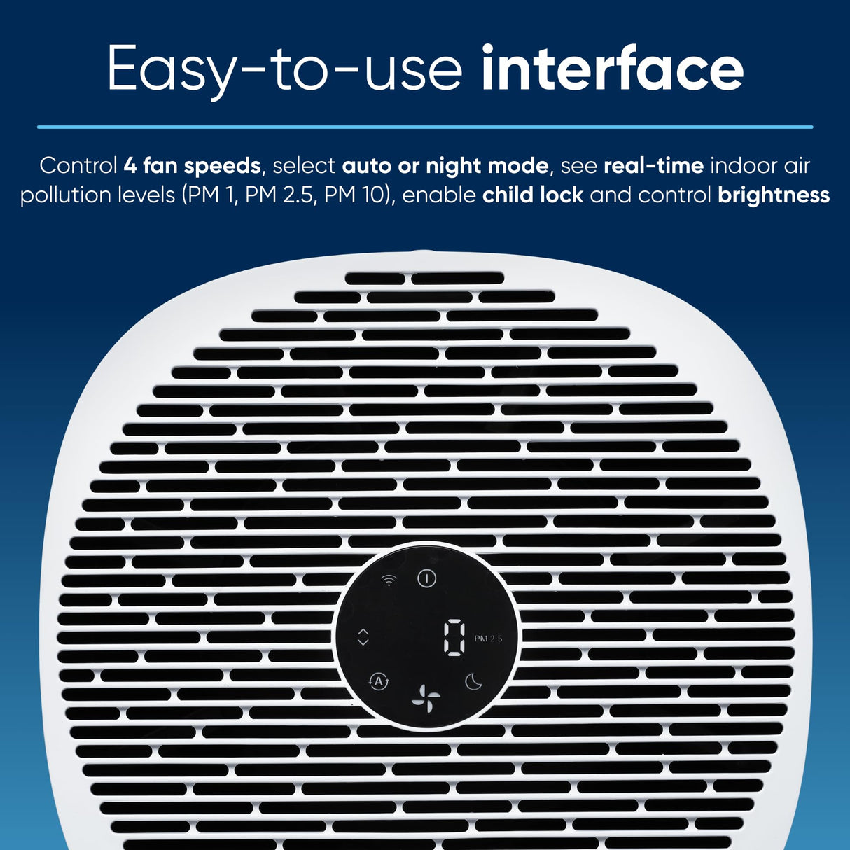 BLUEAIR Air Purifiers for Large Rooms, Cleans 3,048 Sqft In One Hour, HEPASilent Smart Air Cleaner For Home, Pets, Allergies, Virus, Dust, Mold, Smoke - Blue Pure 211i Max Blueair