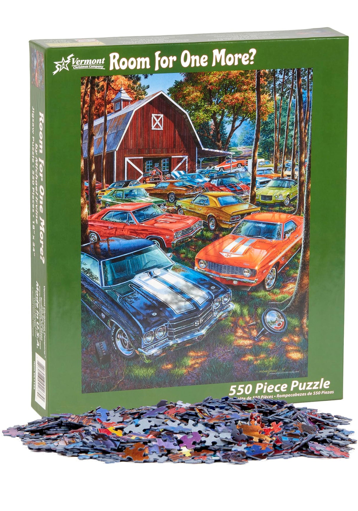 Vermont Christmas Company Room for One More? Jigsaw Puzzle 550 Piece Vermont Christmas Company
