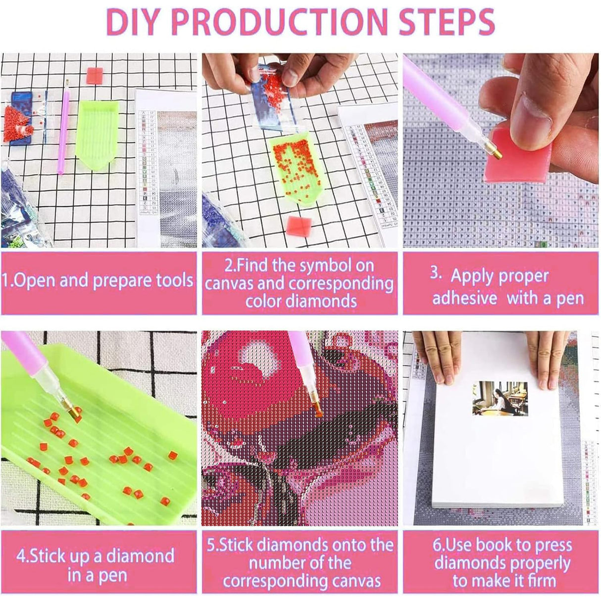 AIBOERL Square Drill Cherry Diamond Art Kits for Adults,Cherry 5D Diamond Painting Kits for Adults Beginners,DIY Square Diamond Dot Painting Gem Art Kits for Adult, Home Wall Decor 12x16Inch AIBOERL