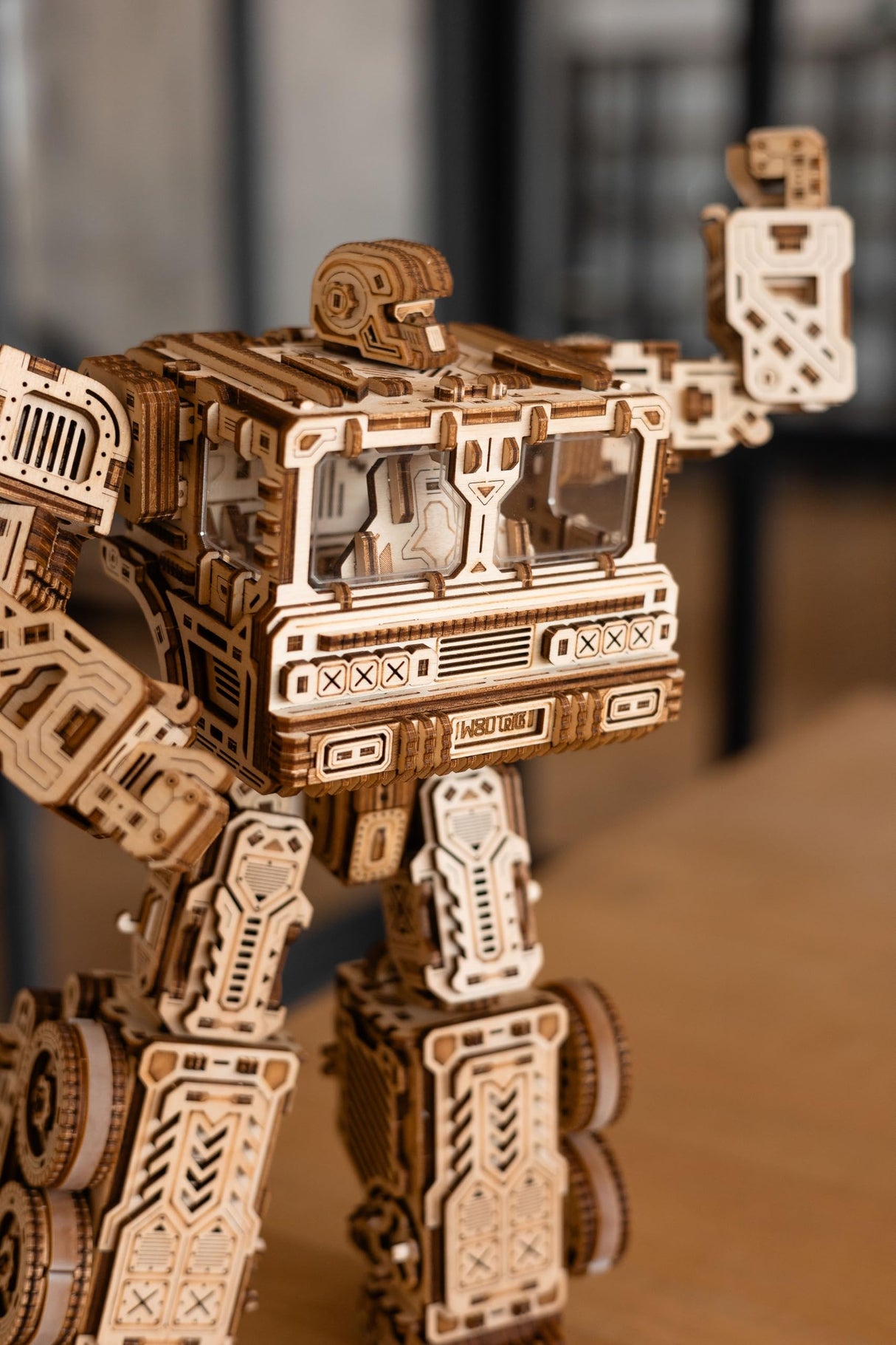 Wood Trick Timbertron Robot & Truck 3D Wooden Puzzles for Adults and Kids to Build - Rides up to 9 ft - Wooden Models Engineering DIY Project Mechanical 3D Puzzles Model Kits for Adults Wood Trick