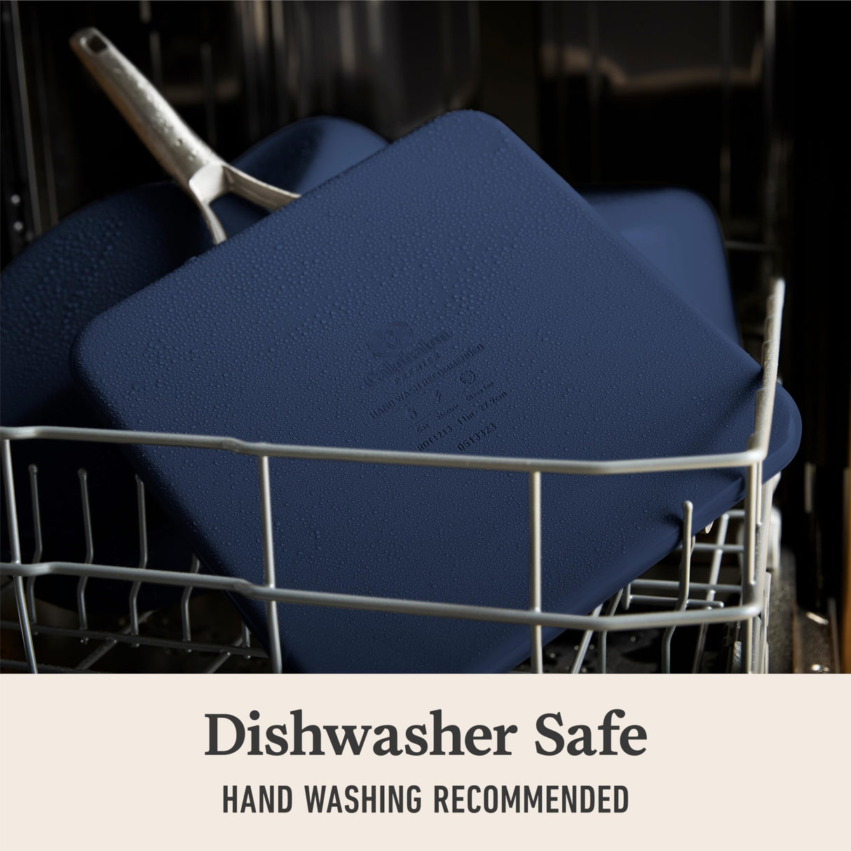 Calphalon® Premier Ceramic Nonstick 11" Square Griddle, Midnight Blue Calphalon