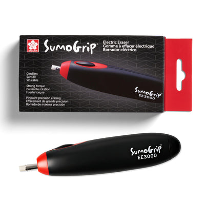 Sakura EE-3000 SumoGrip Electric Eraser, Black