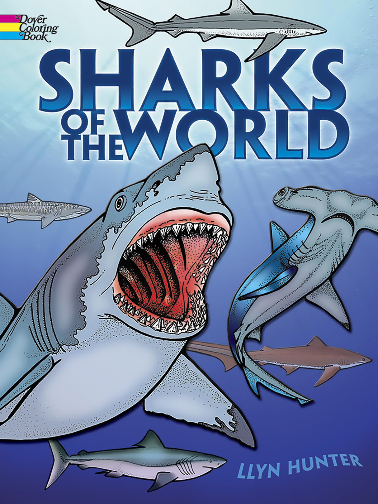 Sharks of the World Coloring Book (Dover Sea Life Coloring Books) Dover Publications
