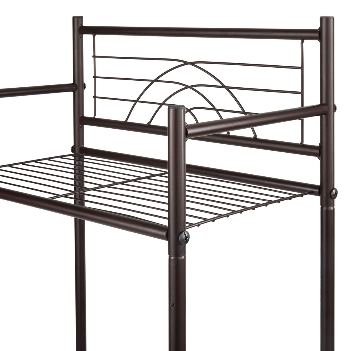 Bath Bliss 3 Tier Storage Shelf | Freestanding | Dimensions: 17.3"x 10.6"x 35.8 | Free Standing | Rust Resistant | Bathroom Storage | Easy to Assemble Bath Bliss