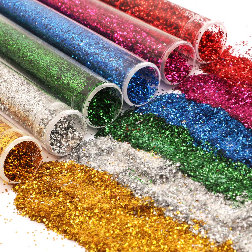 Slime Supplies Kit, 205 Pack Add Ins Slime Kit for Kids Girls Slime Making, Including Foam Balls, Glitter, Fishbowl Beads, Charms, Clear Containers by WINLIP WINLIP