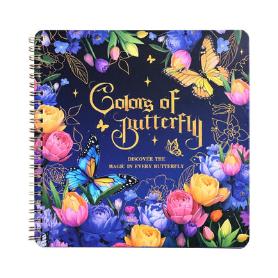 Women's Coloring Book 30 Pages Butterfly & Flower Patten Coloring Books for Adults to Relax and Relieve Anxiety, Gift for Mother's Day, Birthdays, Christmas, Anniversaries