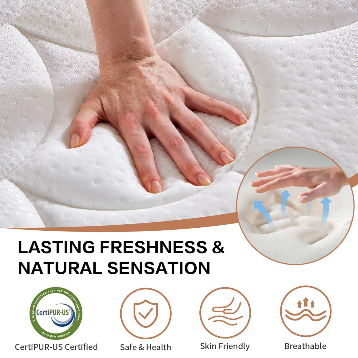 Niqooia Queen Mattress,12 Inch Queen Size Mattresses in a Box, Dual-Sided Comfort Medium Firm & Plush, Memory Foam Mattress for Pressure Relief & Cool Sleep, CertiPUR-US Certified, Safe Foams & Fabric Niqooia