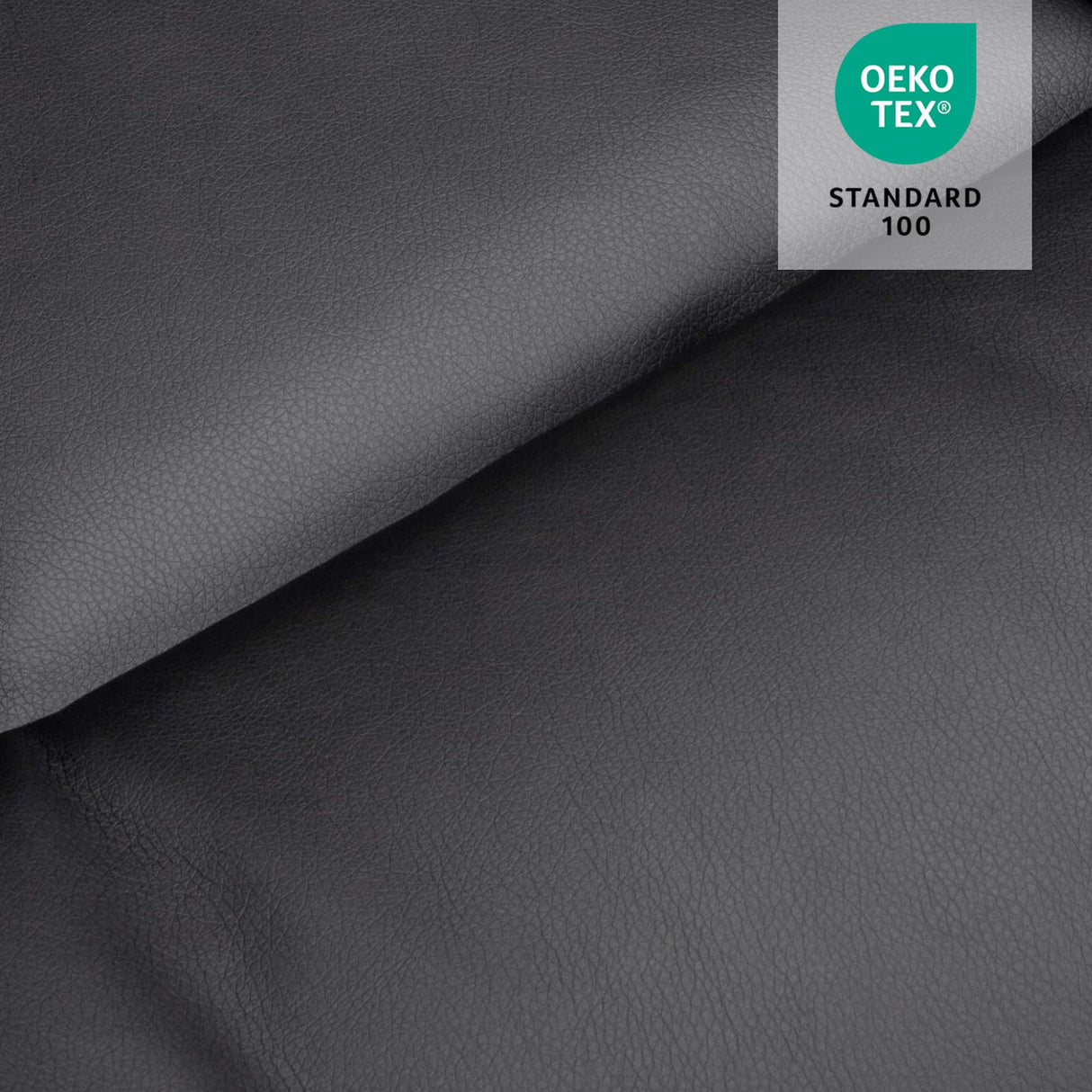 MCombo Dual Motor Large Power Lift Recliner Chair for Elderly, Lay Flat Lift Chair with Heat and Massage, Big Lift Recliner for Tall People, Faux Leather 7815 (Black, Large) MCombo