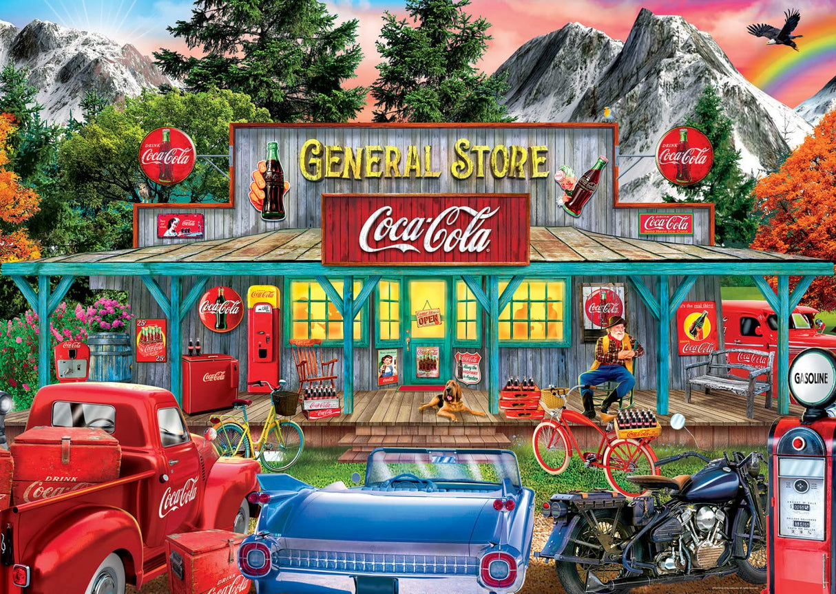 MasterPieces 3000 Piece Jigsaw Puzzle for Adults and Families - Coca-Cola General Store - 32"x45" Masterpieces