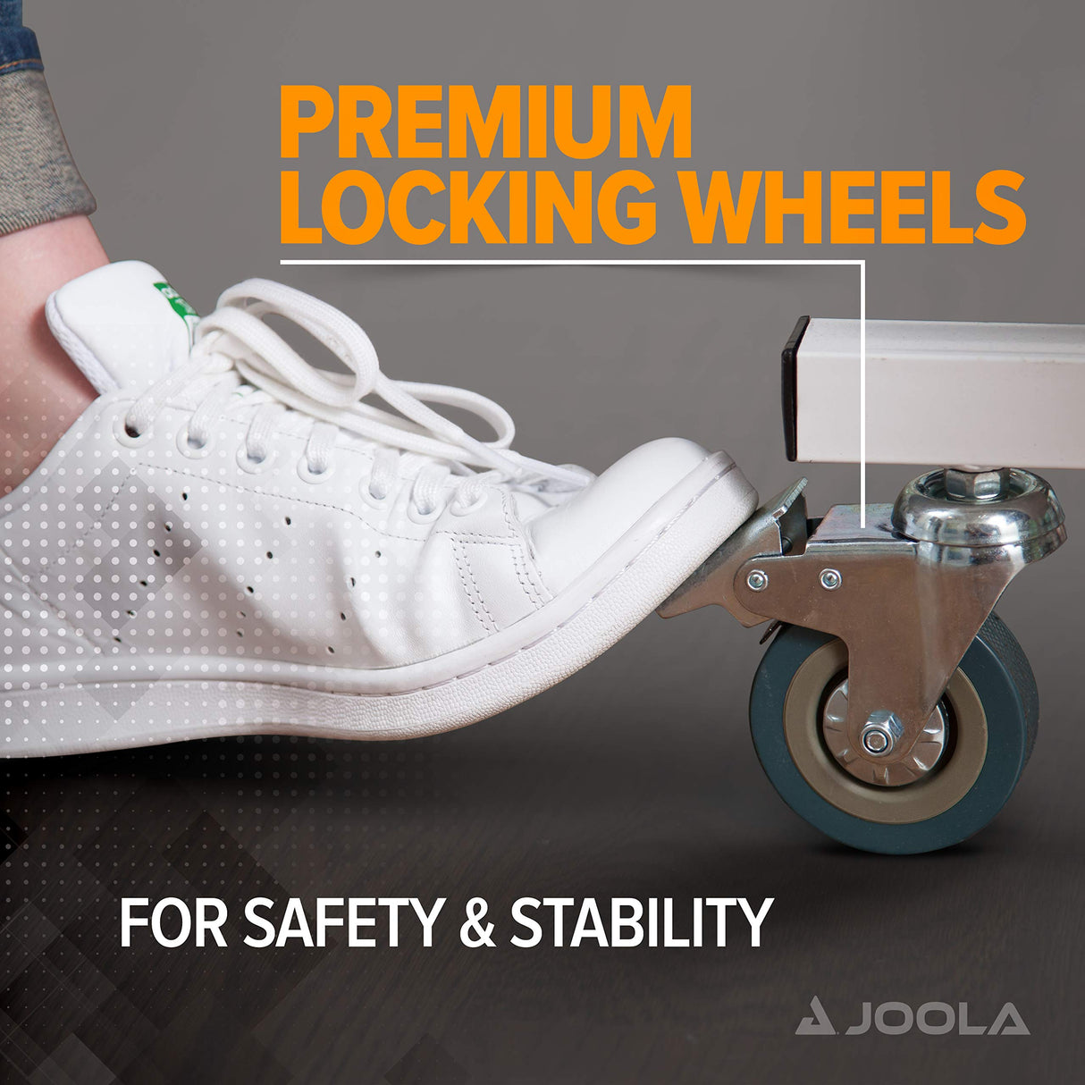 JOOLA Rally TL Professional MDF Indoor Ping Pong Table w/ Quick Clamp Table Tennis Net & Post Set - 10 Minute Easy Assembly - Corner Ball Holders - Tournament Quality - Includes Playback Mode JOOLA