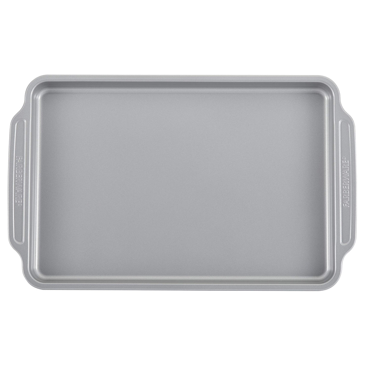 Farberware Nonstick Steel Bakeware Set with Cooling Rack, Baking Pan and Cookie Sheet Set with Nonstick Bread Pan and Cooling Grid, 10-Piece Set, Gray Farberware