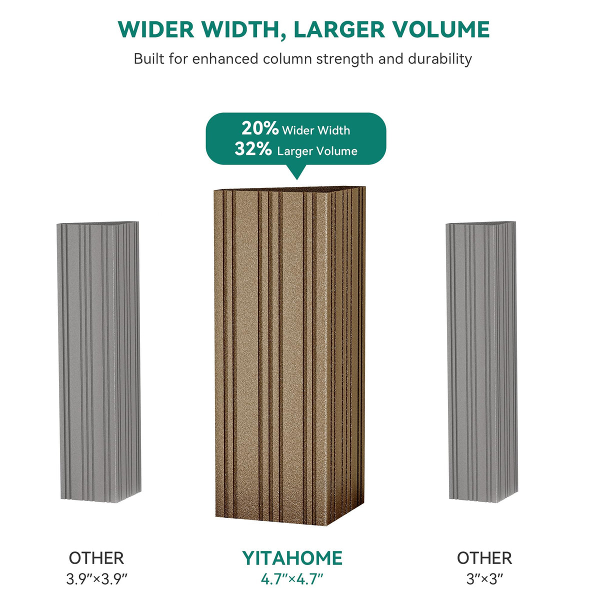 YITAHOME Gazebo 12x18ft Hardtop Heavy Duty Double Roof Outdoor Upgraded Galvanized w/Nettings Curtains Steel Combined of Horizontal Vertical Stripes Roof for Patio, Backyard, Deck, Lawn (Bronze) YITAHOME