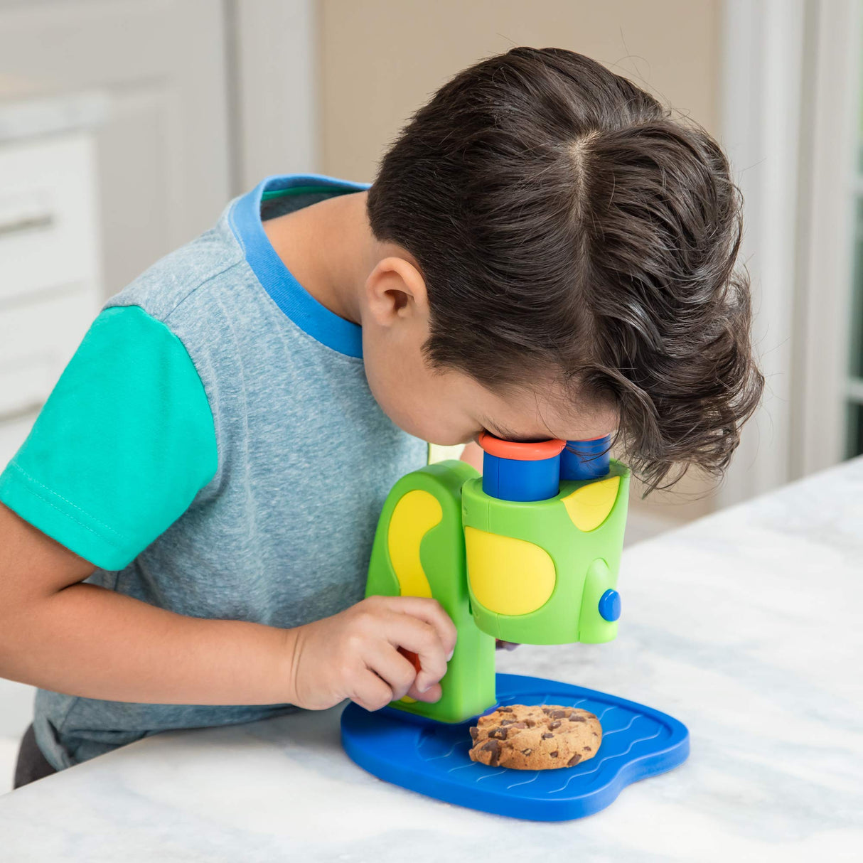 Educational Insights GeoSafari Jr. My First Kids Microscope Toy, Preschool Science, STEM Toy, Classroom Must Haves, Ages 3+ Educational Insights