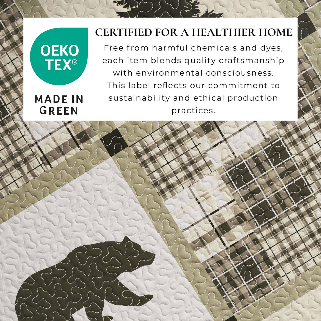 Great Bay Home Lodge Bedspread Full/Queen Size Quilt with 2 Shams. Cabin 3-Piece Reversible All Season Quilt Set. Rustic Quilt Coverlet Bed Set. Stonehurst Collection. Great Bay Home