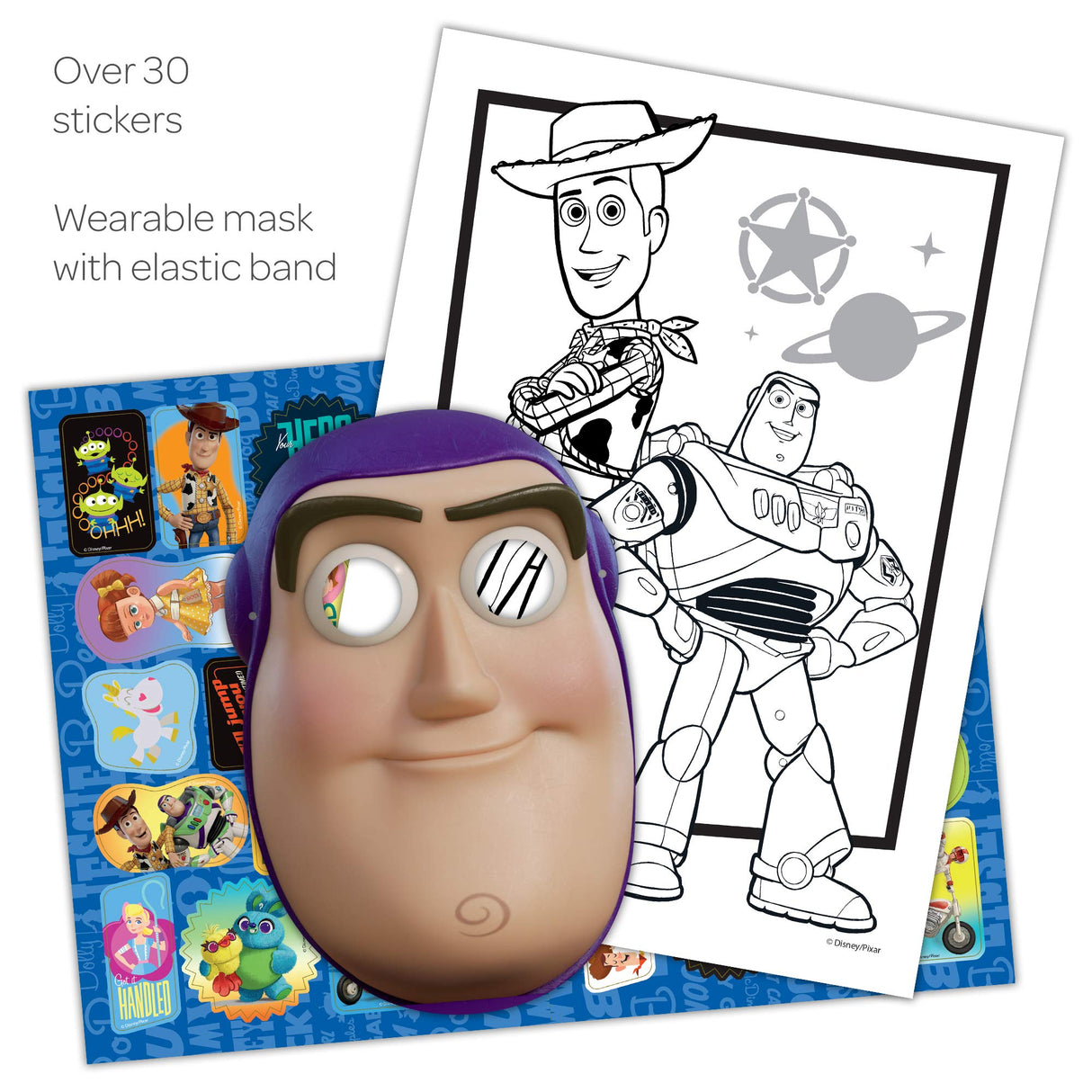 Toy Story Disney 4 Coloring & Activity Book with Mask 44640, Bendon Bendon