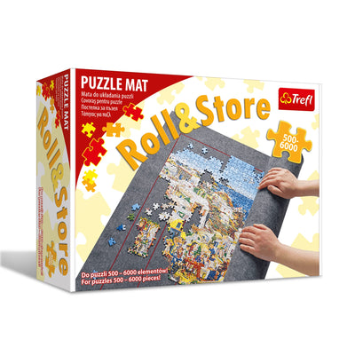 Trefl Puzzle Mat 500-6000 pcs. for Carrying and Storing Puzzles, Mat with Strong Velcro, Large Size, for Jigsaw's Up to 53.5 x 37.8 in