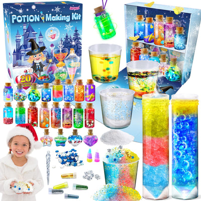JOPSHEEN Potion Making Kit for Kids, 20 Bottles Potions, Christmas Birthday Gifts for Girls Boys