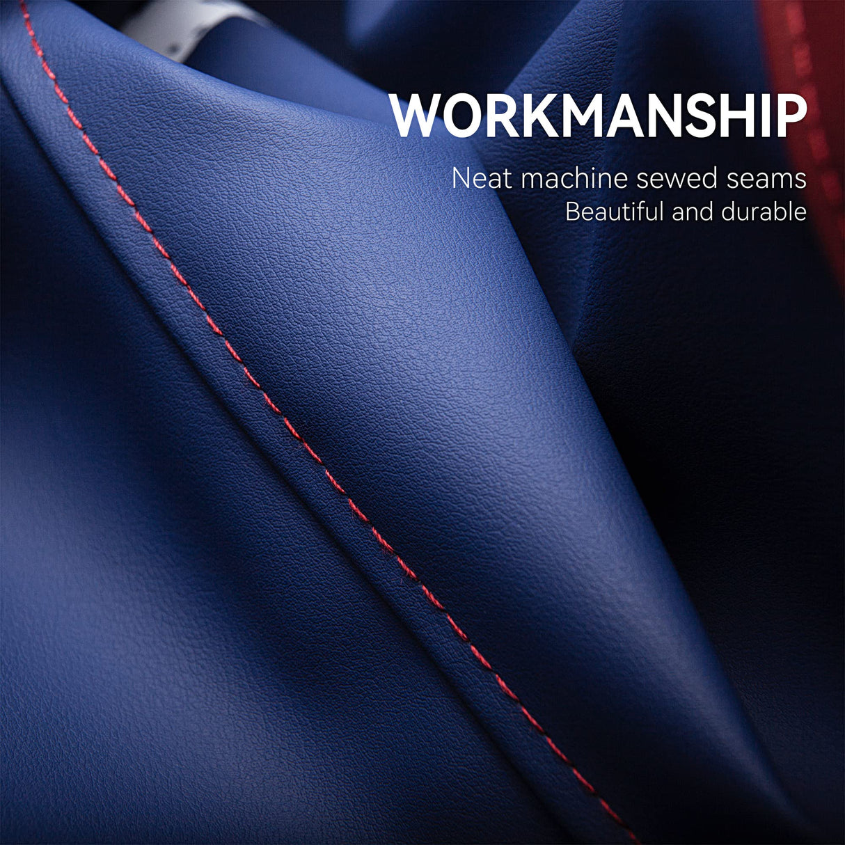 BEARCOVER Pool Table Cover, Waterproof Indoor/Outdoor Heavy Leatherette Pool Table Accessories, Billiards Accessories for Protecting Felt, 7/8/9 Feet Fitted Billiard Covers Red & Blue(7FT/OG) BEARCOVER