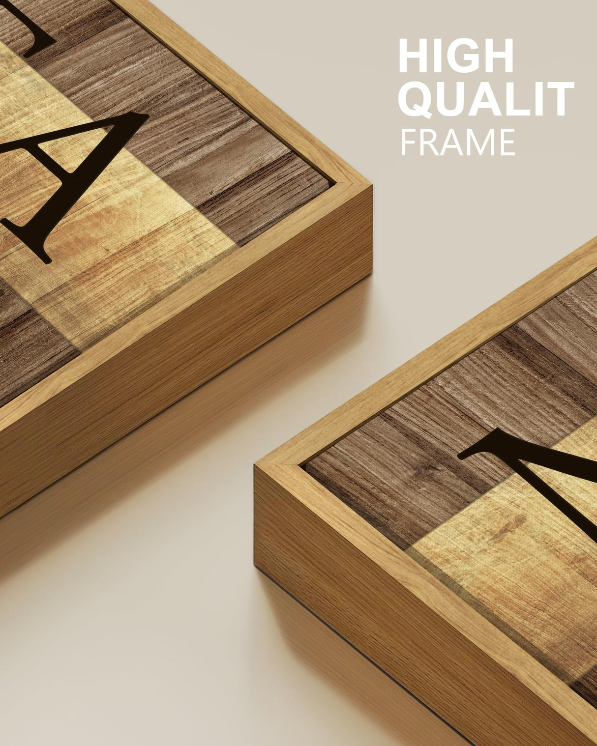 Drsoum Home Family Wall Decor Farmhouse Sign Wall Hanging Decor Rustic Netural Quotes Prints Artwork for Home Dining Room Kitchen 11x14in Natural Framed Drsoum